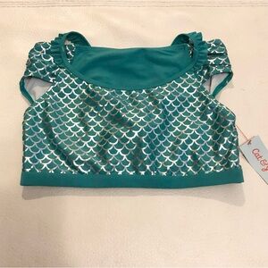 Girls' Wild Sea Bikini Set - Cat & Jack Turquoise XXL (18)